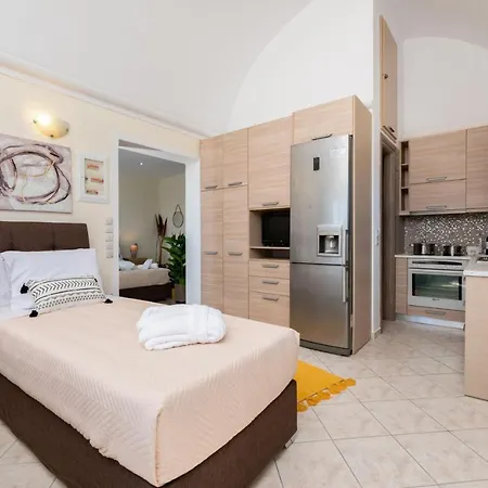 Horizon Sky House With View Ferienhaus Pýrgos