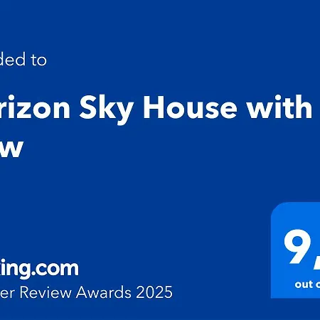 בית נופש Horizon Sky House With View Pýrgos
