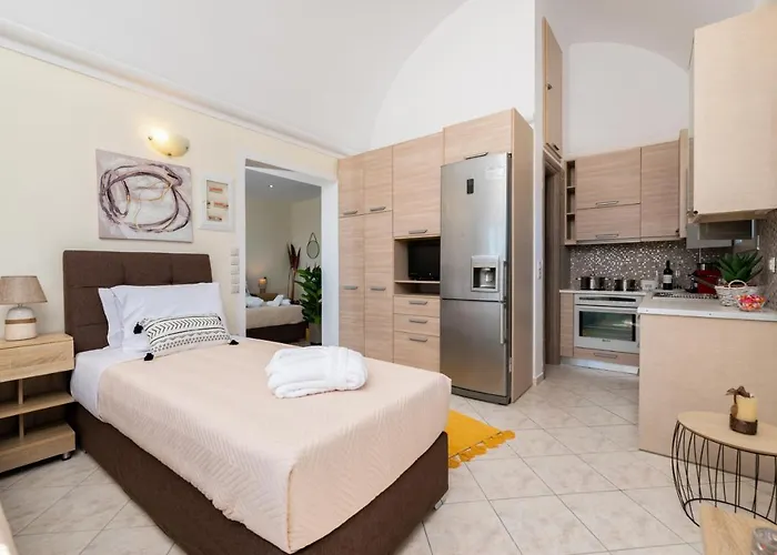 Horizon Sky House With View Feriehus Pýrgos