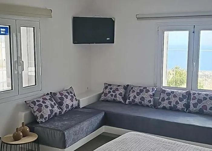 Horizon Sky House With View Feriehus Pýrgos